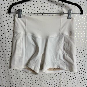 TYC White Athletic Shorts